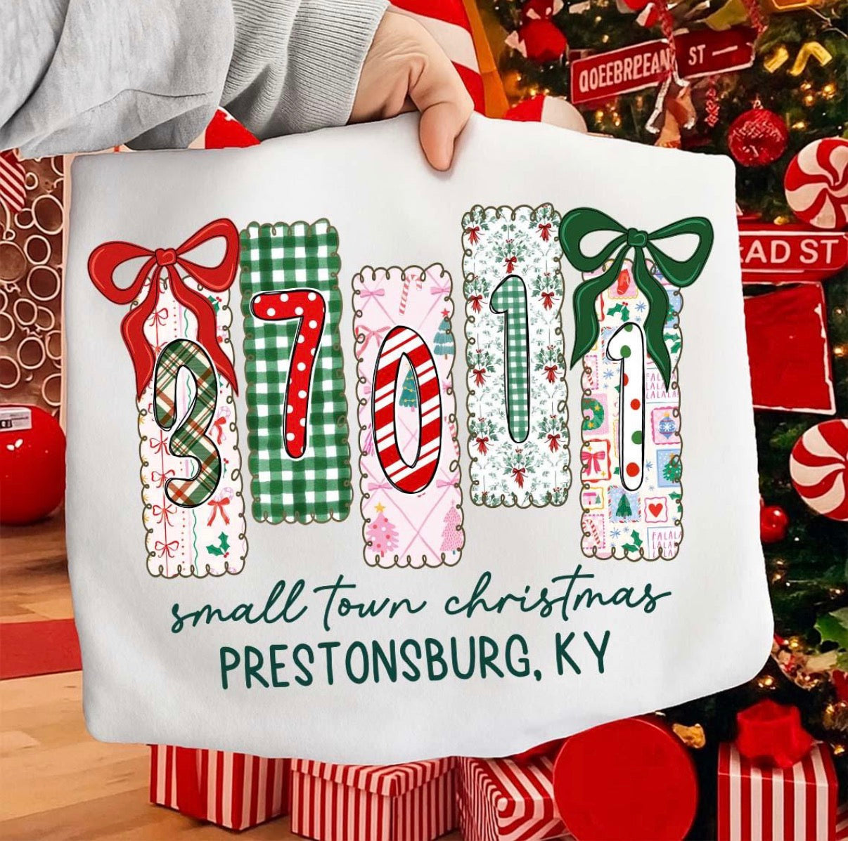 Small Town Christmas Crewneck