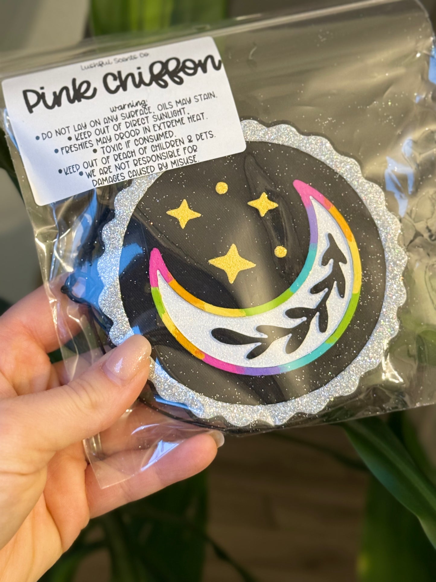 Wispy Moon- Pink Chiffon