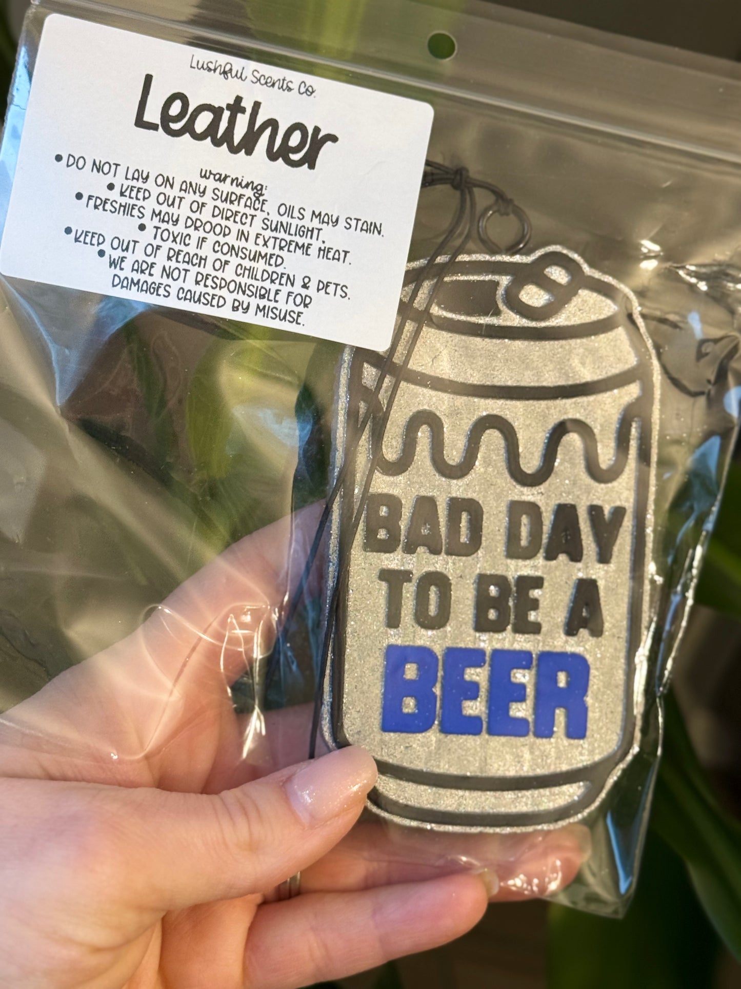 Bad day to be a Beer- Leather