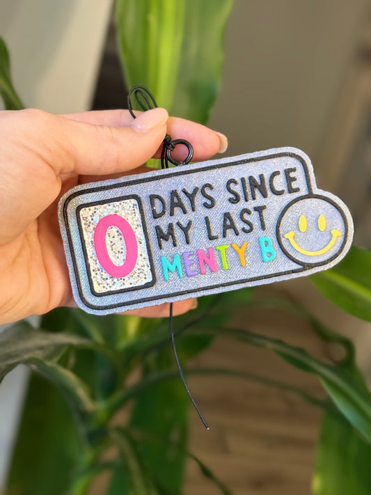 Zero day since my last mental 😊- Manila Berry