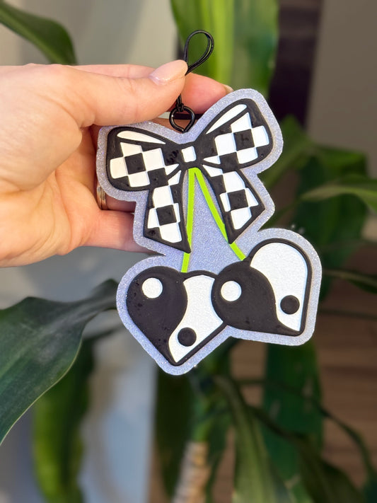 Checkered Cherry Dice- Rio Rumberry