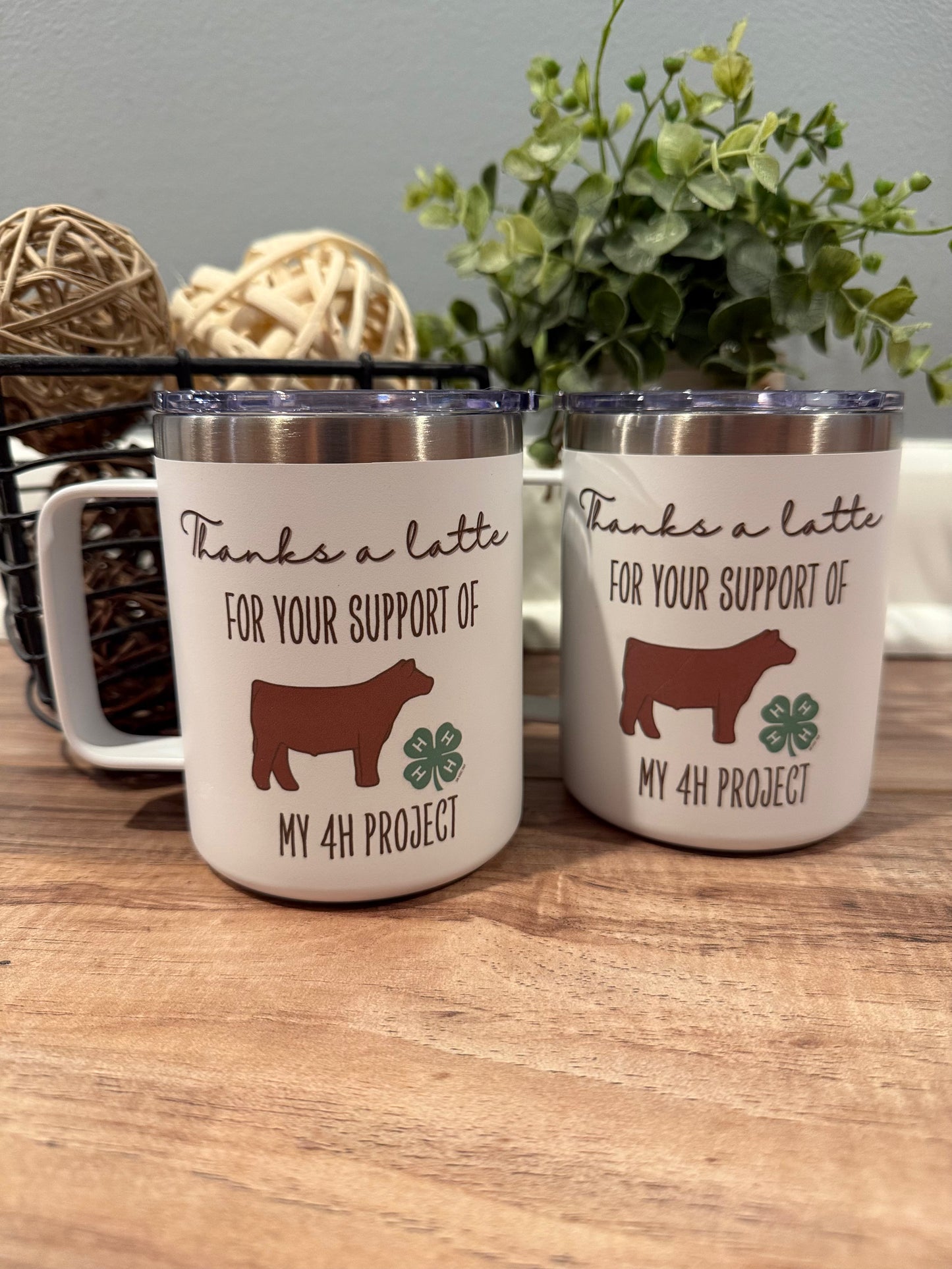 10oz stainless steel coffee tumbler