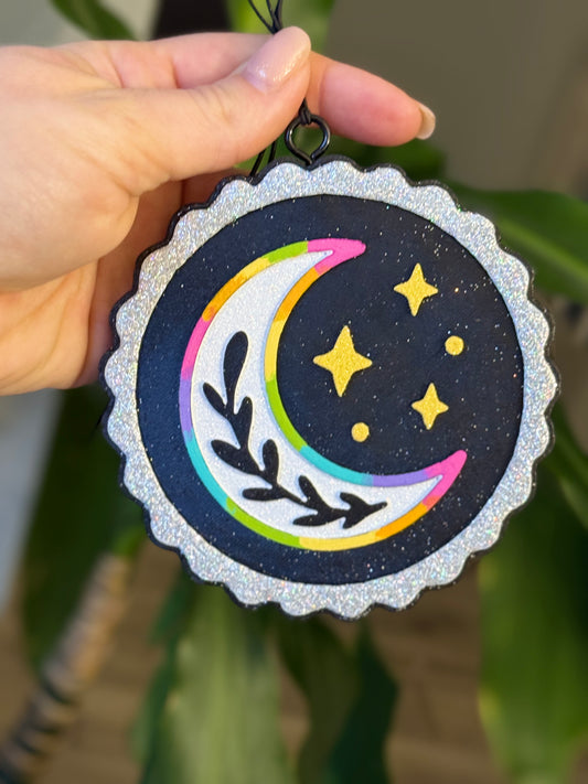 Wispy Moon- Pink Chiffon