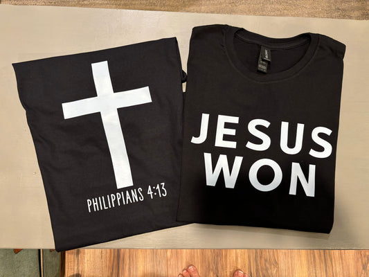 Jesus Won T-Shirt