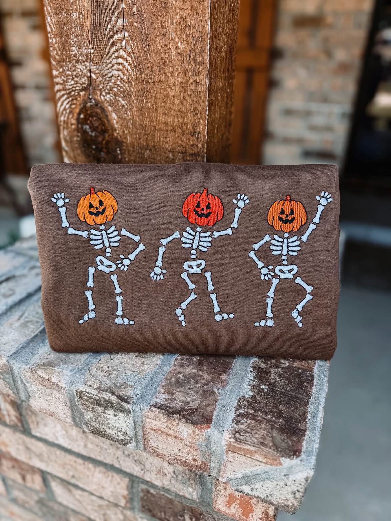 Dancing Pumpkin Heads Tee or Crewneck