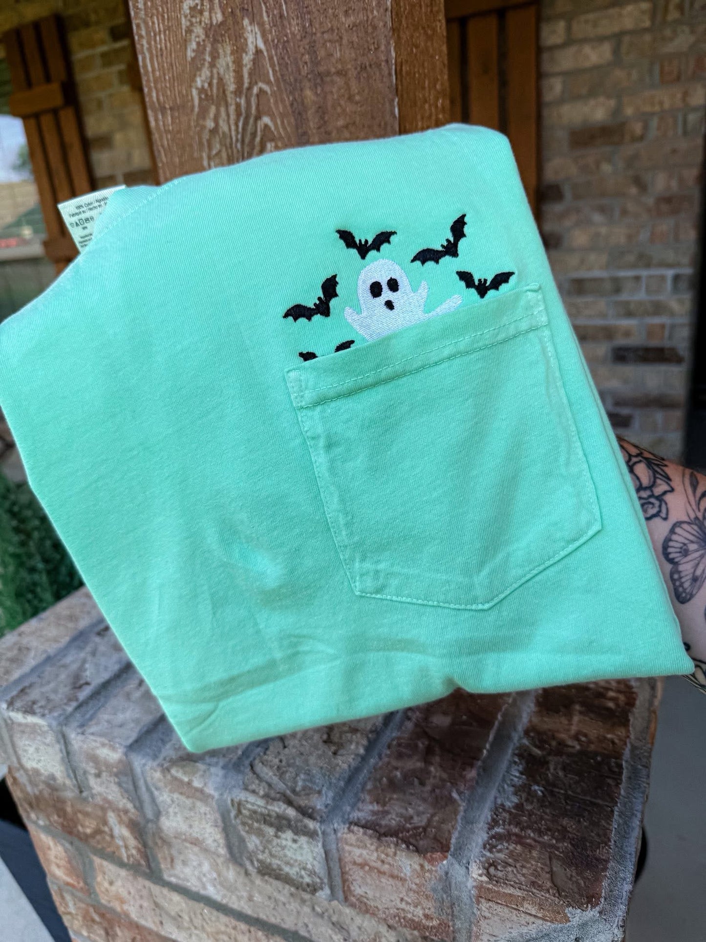 Little Ghosties Pocket Tees