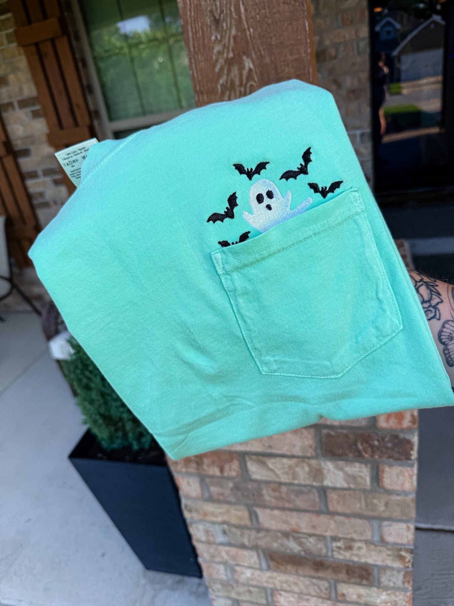Little Ghosties Pocket Tees