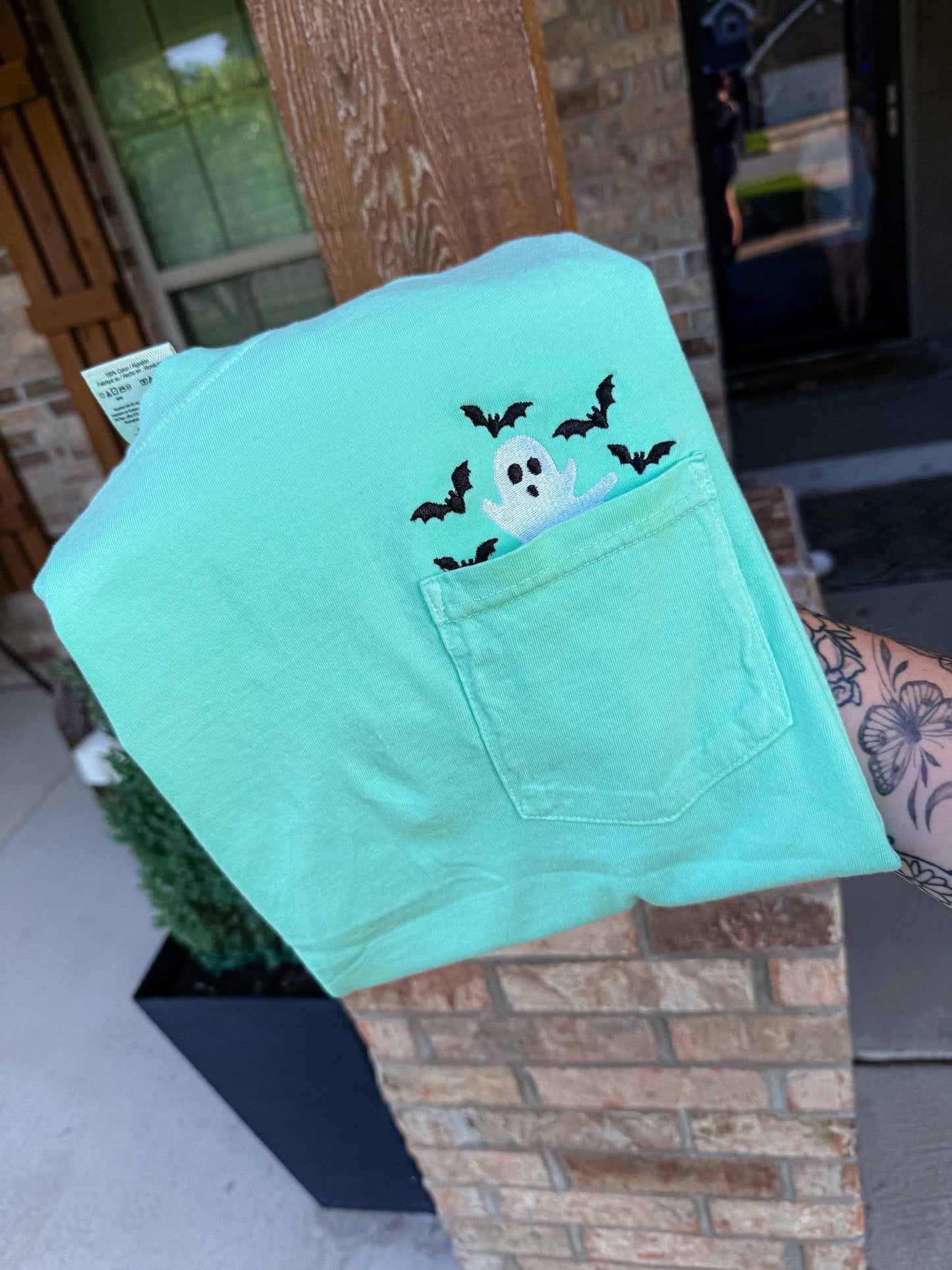 Little Ghosties Pocket Tees
