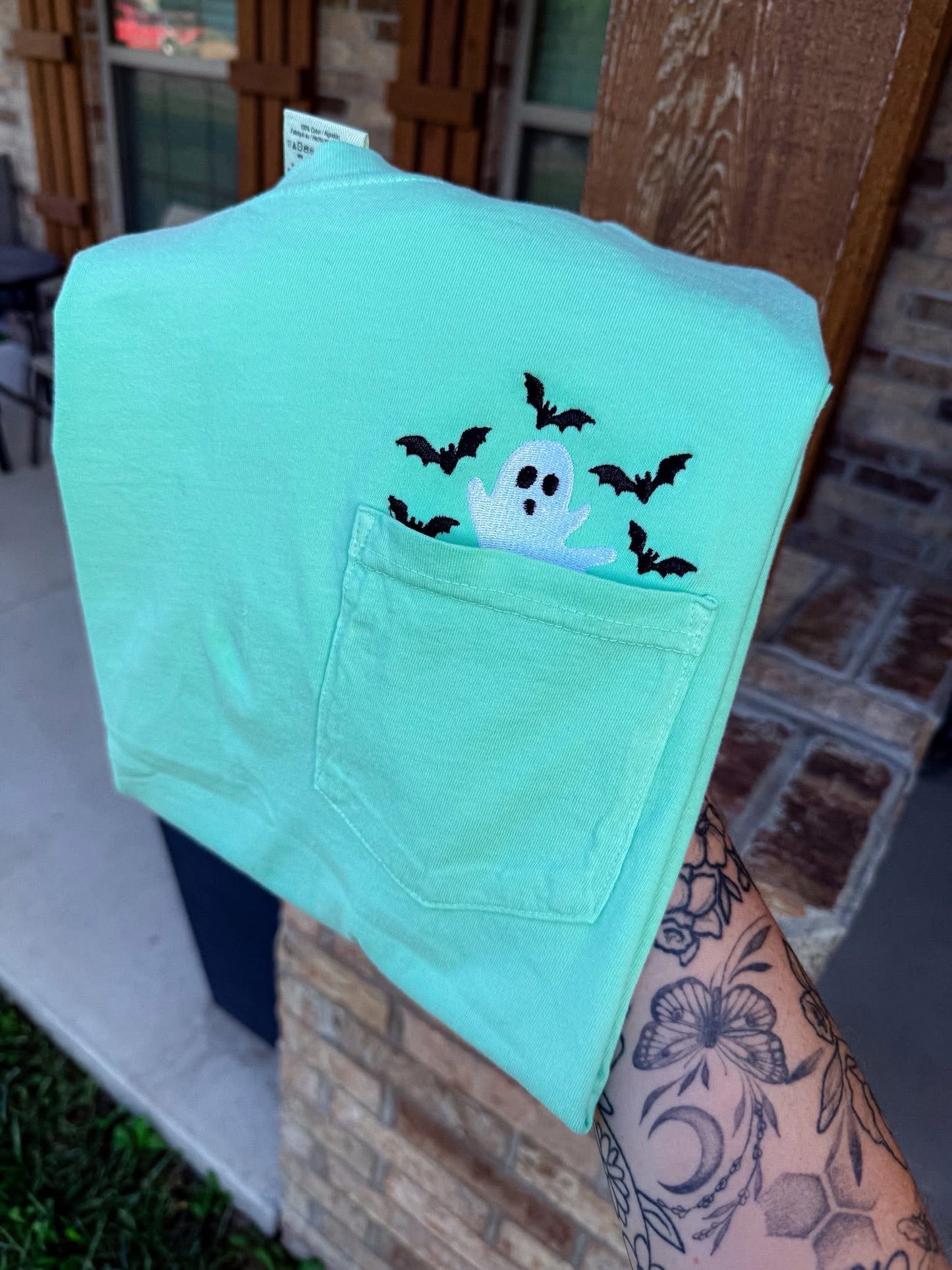 Little Ghosties Pocket Tees