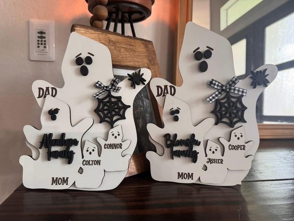 Personalized Ghost Family