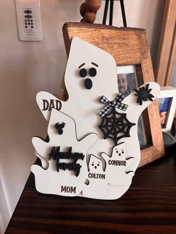 Personalized Ghost Family