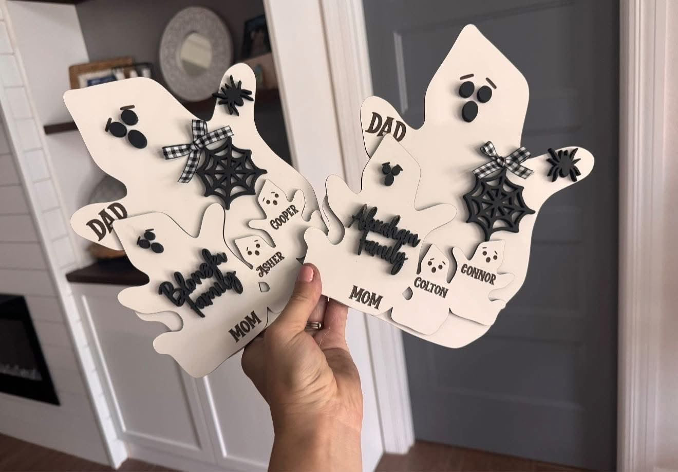 Personalized Ghost Family