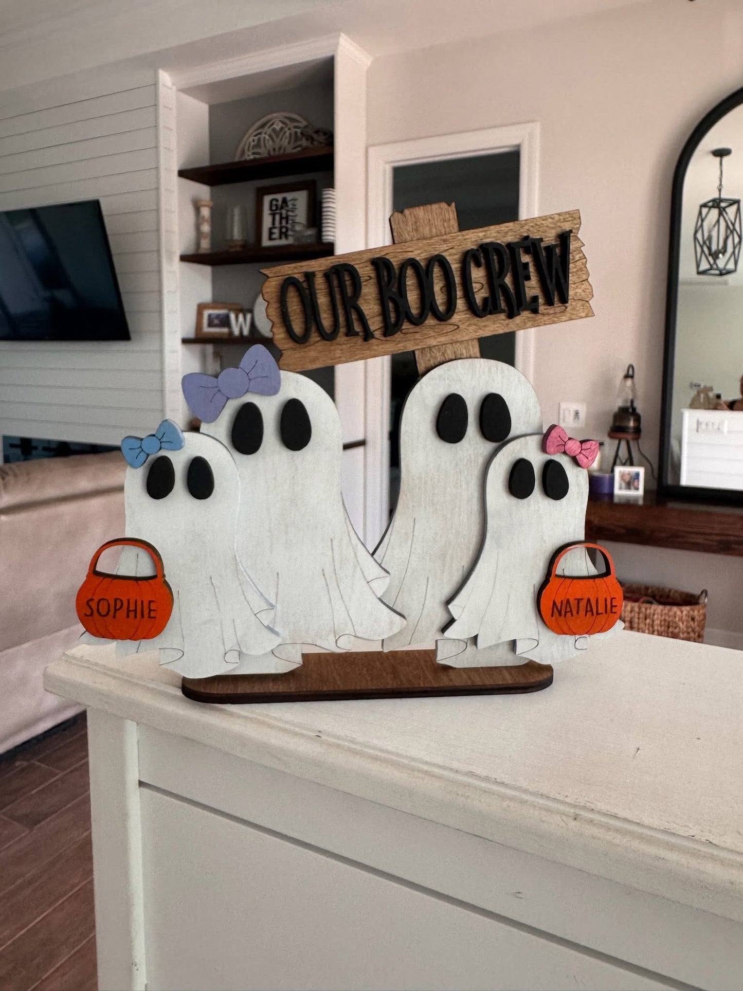 Personalized Boo Crew Sign