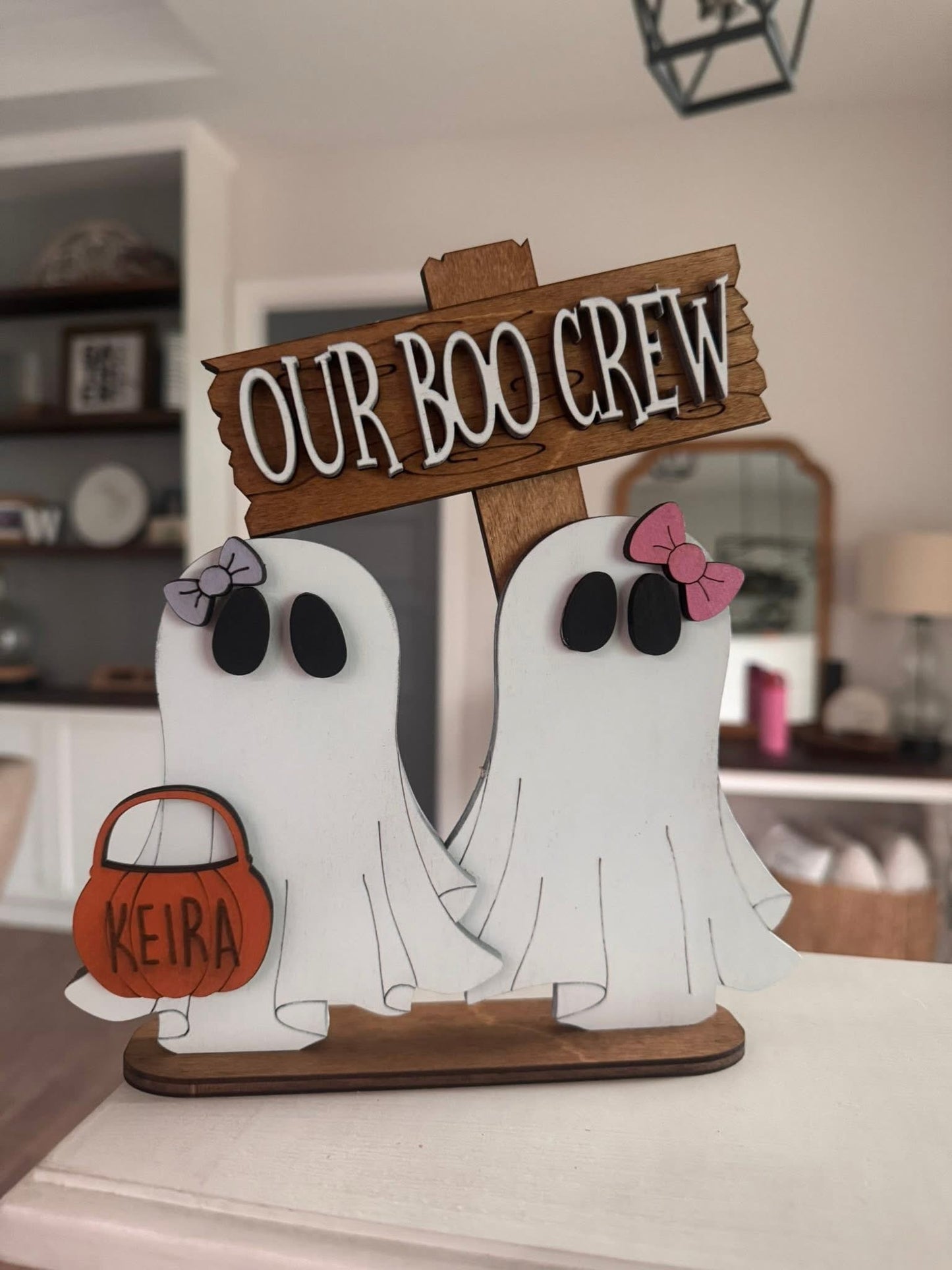 Personalized Boo Crew Sign