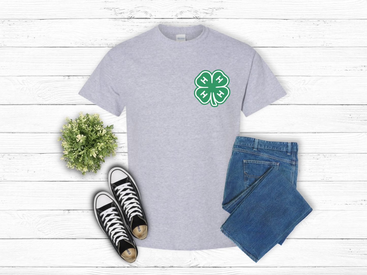 4H Logo Front Pocket ONLY