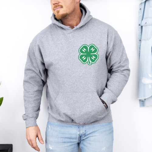 4-H Logo front pocket Only