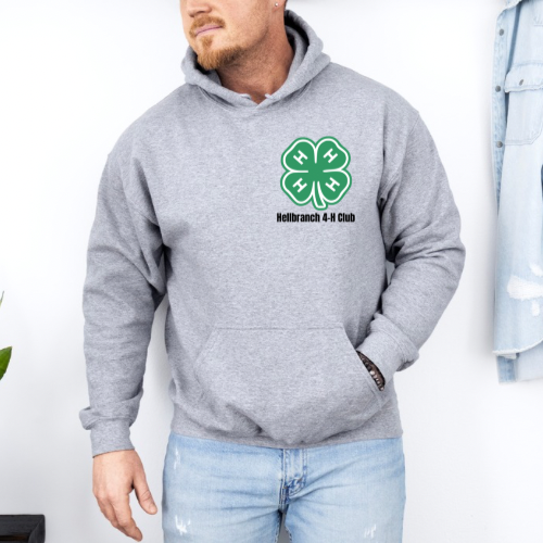Hellbranch 4-H Logo front pocket Only
