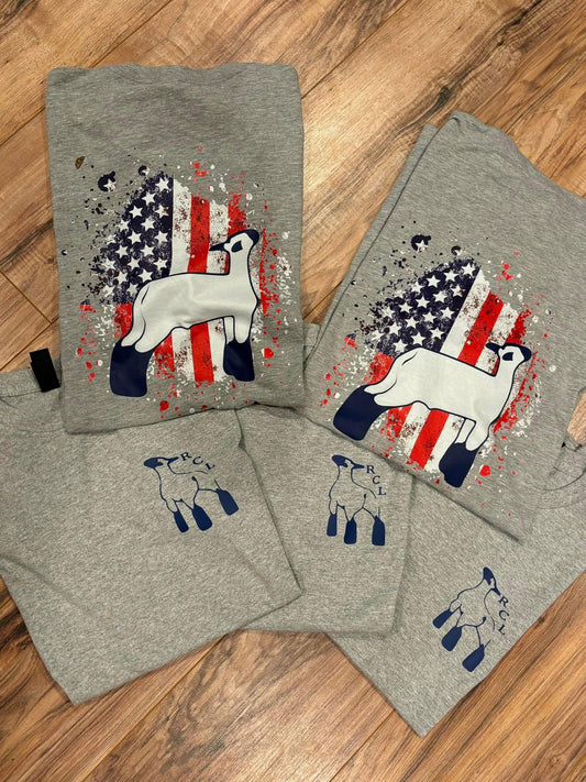 Youth/Infant/Toddler-RCL Red, White & Blue T-Shirt