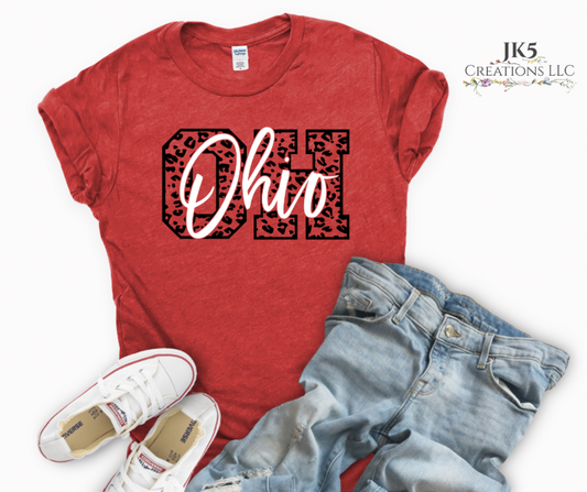 Cheetah Ohio T-Shirt