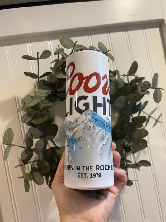 Coors Light 20oz Tumbler